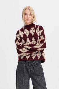 Nafta Argyle Pullover