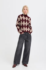 Load image into Gallery viewer, Nafta Argyle Pullover
