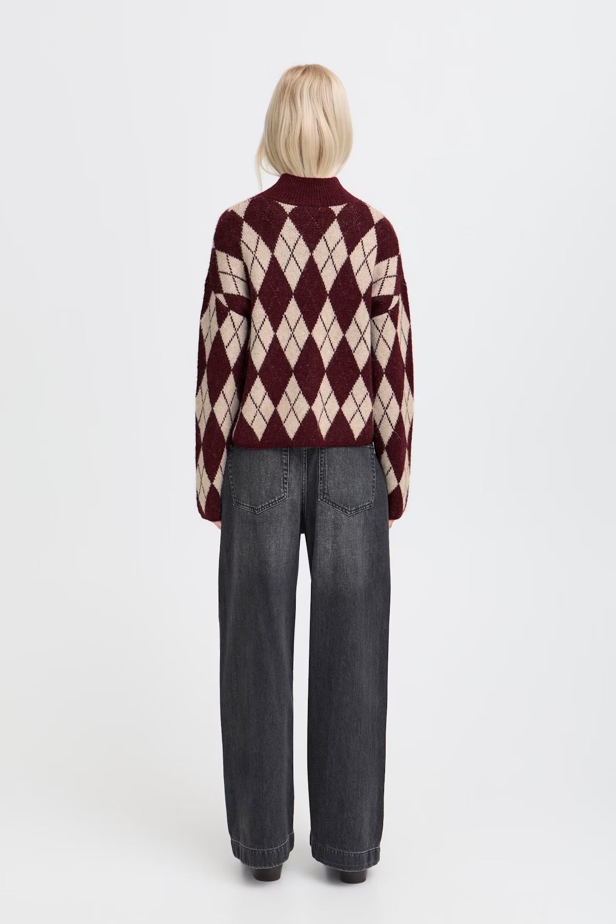 Nafta Argyle Pullover