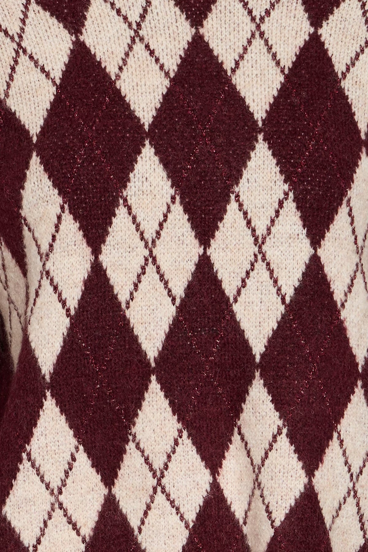Nafta Argyle Pullover