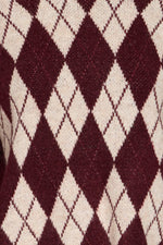 Load image into Gallery viewer, Nafta Argyle Pullover
