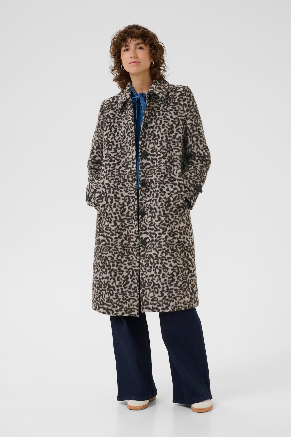 Suzy Leopard Coat