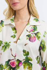 Load image into Gallery viewer, Agnes Fig Print Long Sleeve Shirt

