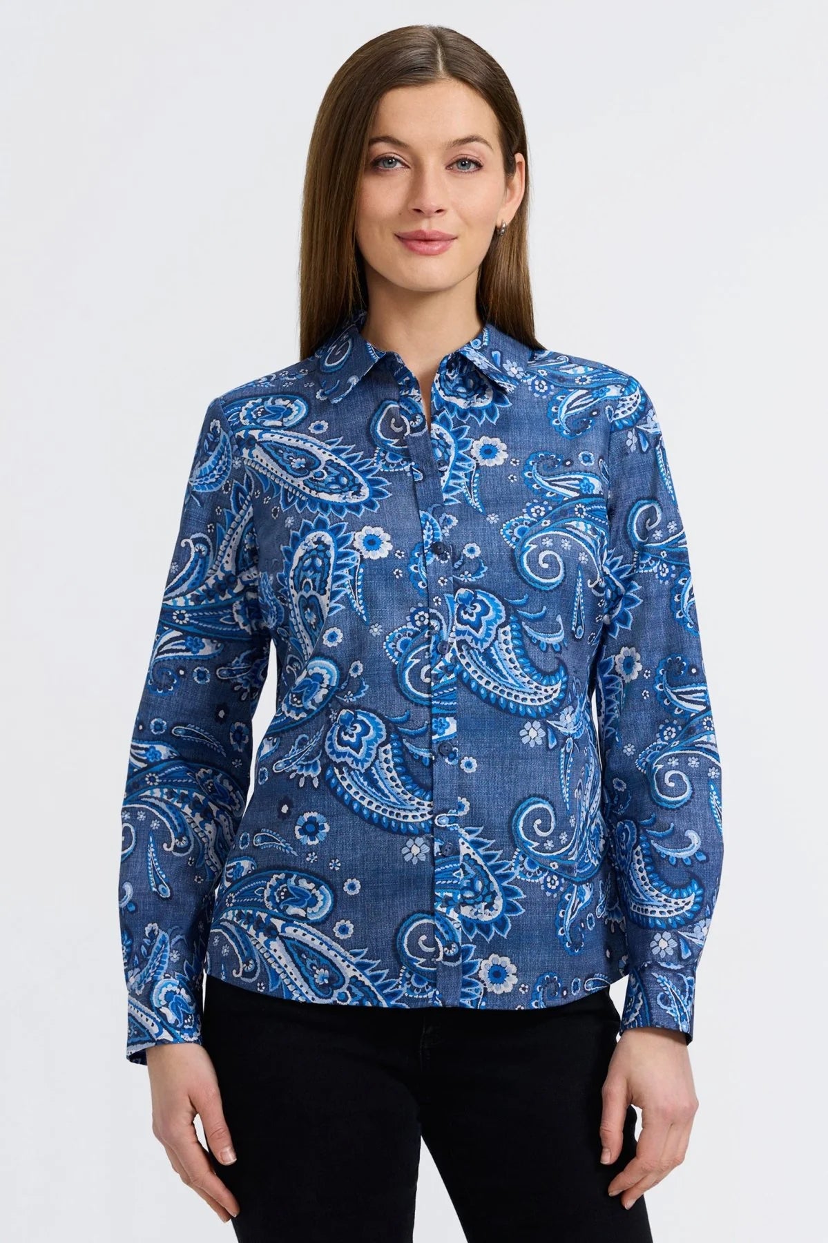 Hampton Denim Paisley