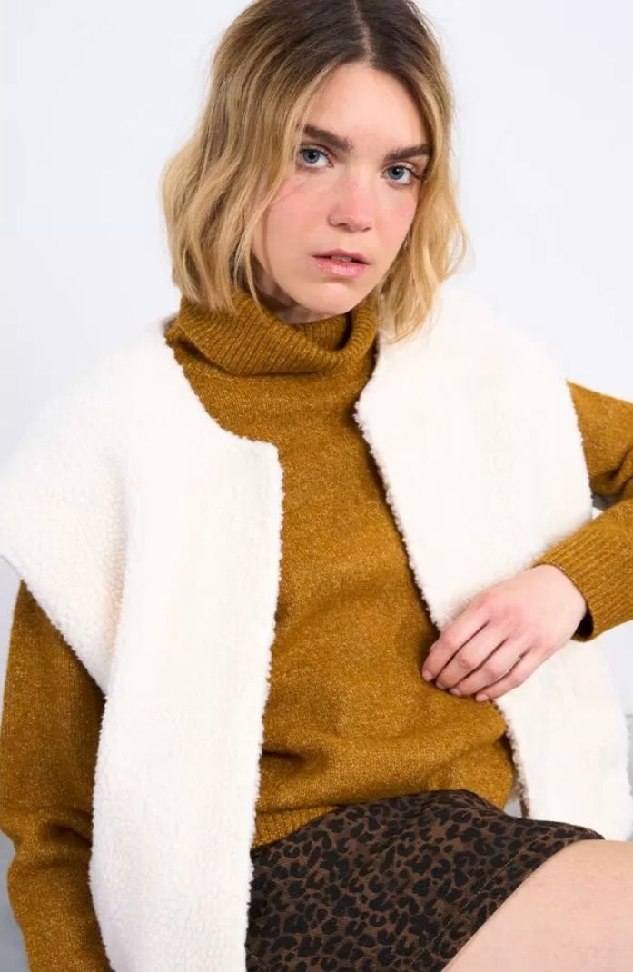 Oversized Turtleneck Sweater