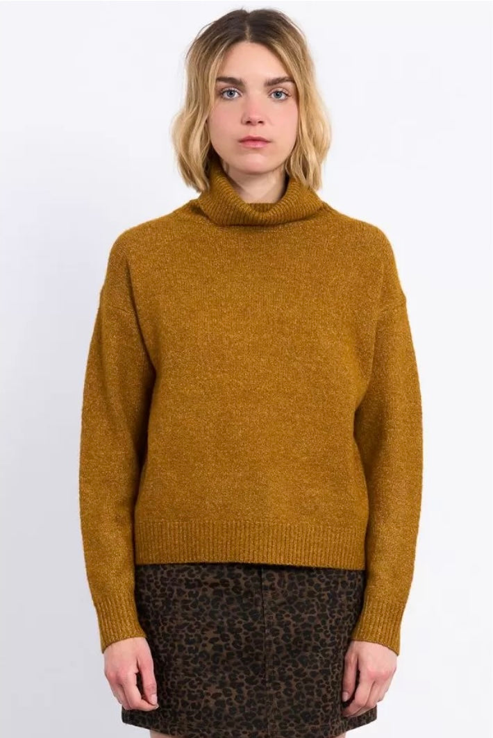 Oversized Turtleneck Sweater