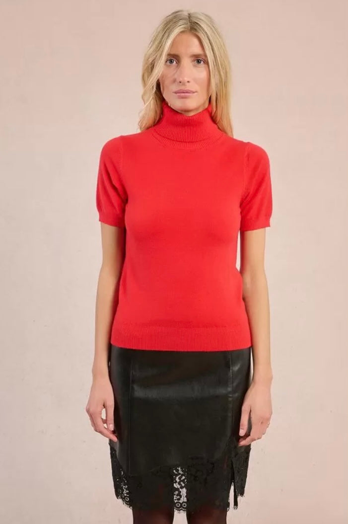 Short Sleeve Turtleneck