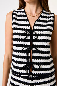 Tie Front Vest