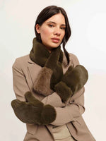 Load image into Gallery viewer, Faux Fur Mittens
