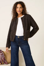 Load image into Gallery viewer, Cuddle Up Faux Shearling Cardigan
