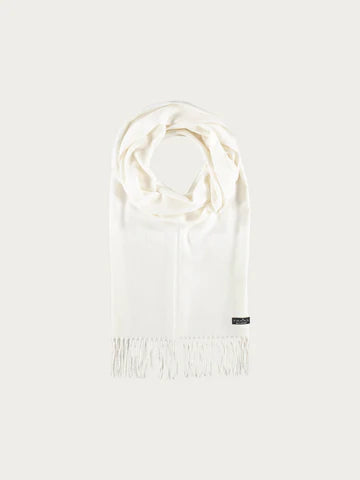 Solid Cashmink Scarf with Fringe