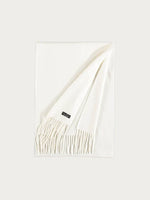 Load image into Gallery viewer, Solid Cashmink Scarf with Fringe
