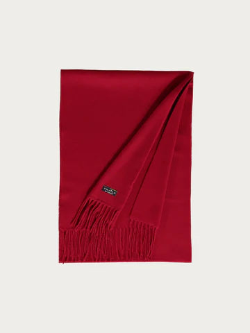 Solid Cashmink Scarf with Fringe