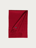 Load image into Gallery viewer, Solid Cashmink Scarf with Fringe

