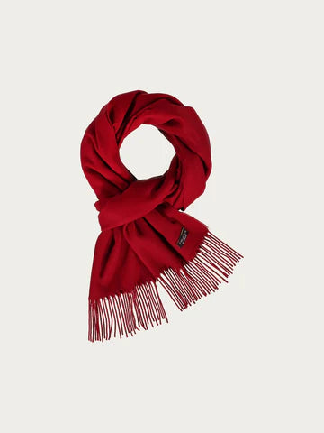 Solid Cashmink Scarf with Fringe