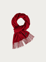 Load image into Gallery viewer, Solid Cashmink Scarf with Fringe
