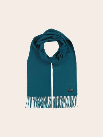 Solid Cashmink Scarf with Fringe