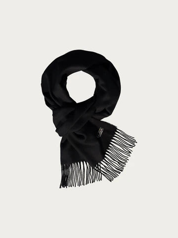 Solid Cashmink Scarf with Fringe