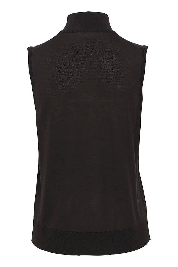 Lise Sleeveless. Turtleneck