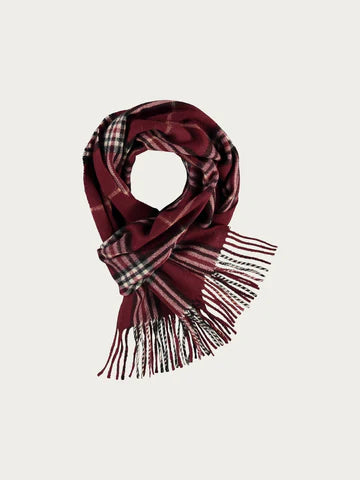 Wool Blend Fraas Plaid