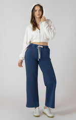Load image into Gallery viewer, Washed Indigo Knit Pant
