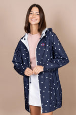 Load image into Gallery viewer, Printed Amelot Drawstring Packable Raincoat
