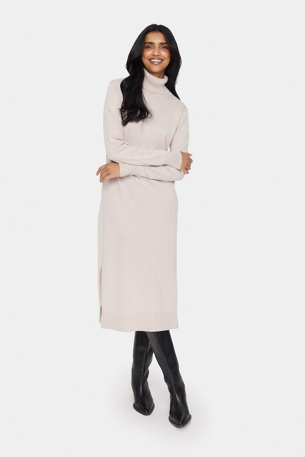 Mila Turtleneck Long Dress