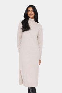 Mila Turtleneck Long Dress