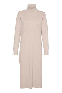 Mila Turtleneck Long Dress