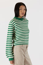 Load image into Gallery viewer, Kitten Striped Pullover
