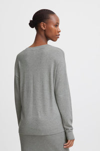 Waffle Knit Cashmere Pullover