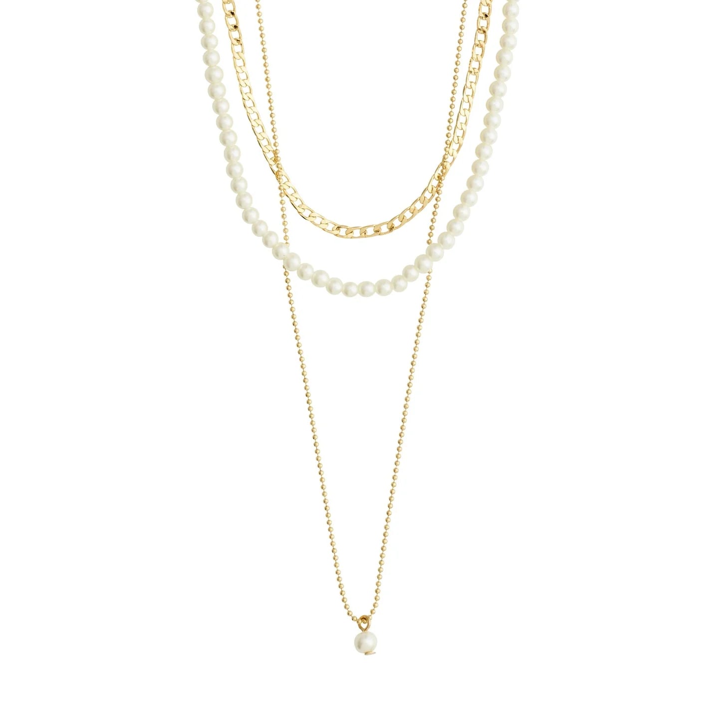 Baker 3 in 1 Gold Necklace