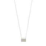 Load image into Gallery viewer, Pulse Silver Pendant Necklace
