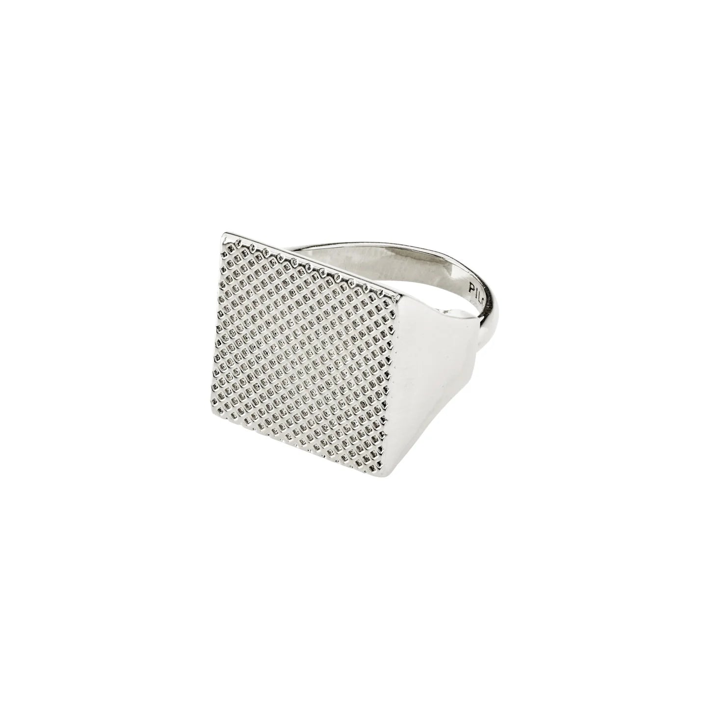 Pulse Silver Signet Ring