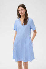 Load image into Gallery viewer, Aminasa Linen Dress

