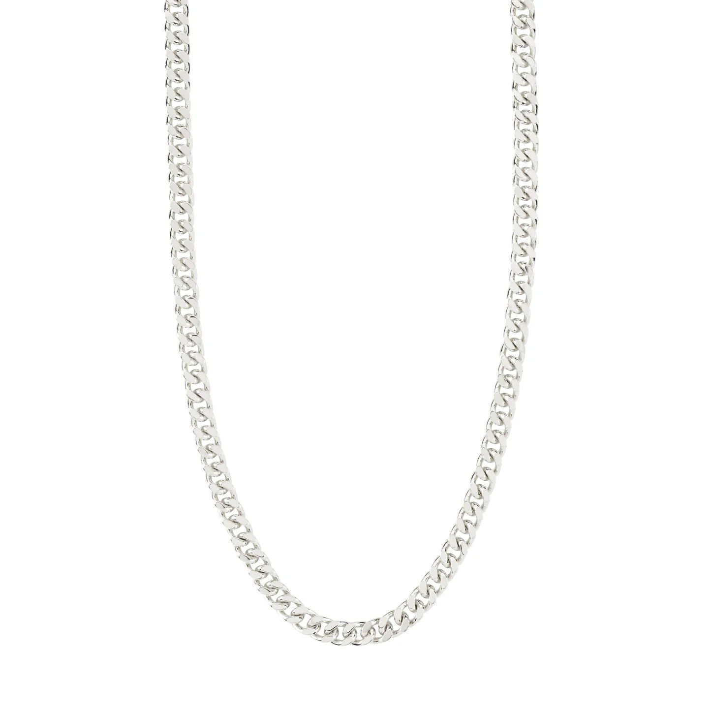 Heat Recycled Silver Chain Necklace