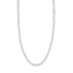 Load image into Gallery viewer, Heat Recycled Silver Chain Necklace
