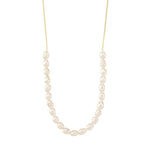 Load image into Gallery viewer, Berthe Pearl Gold Plated Necklace
