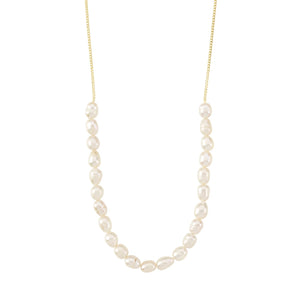 Berthe Pearl Gold Plated Necklace