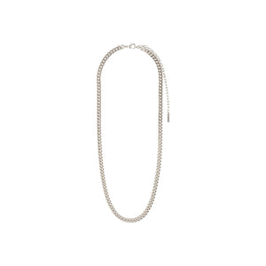 Fucshia Curb Chain Necklace