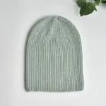 Load image into Gallery viewer, Cashmere &amp; Wool Blend Beanie
