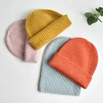 Load image into Gallery viewer, Cashmere &amp; Wool Blend Beanie
