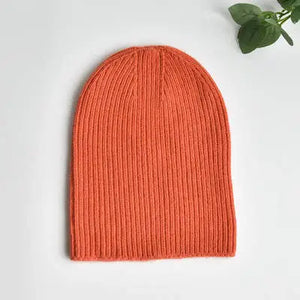 Cashmere & Wool Blend Beanie