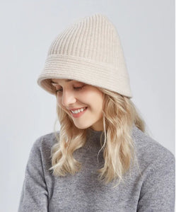 Wool Knit Bucket Hat