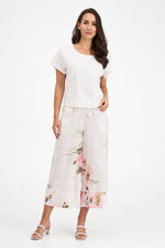 Load image into Gallery viewer, Crewneck Linen Top
