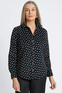 Haven Fine Wale Polka Dot Corduroy Shirt