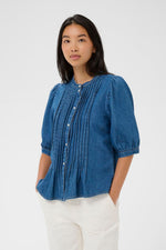 Load image into Gallery viewer, Alesia Denim Shirt
