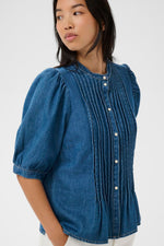 Load image into Gallery viewer, Alesia Denim Shirt
