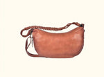 Load image into Gallery viewer, Luce Washed Leather Hobo Bag
