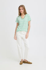 Load image into Gallery viewer, Yulietta  V-Neck T-Shirt
